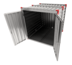 Milieucontainer - 2,25 meter met lekbak