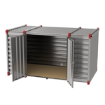 Materiaalcontainer  4 meter gebruikt - Afbeelding 4