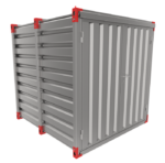Demontabele container 2,23mtr gebruikt