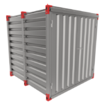Demontabele container 2,23mtr gebruikt