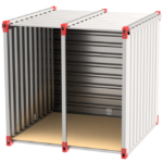Universal shed 2,23 m