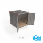 Demontabele container 2,23mtr gebruikt - Afbeelding 4
