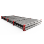 Materiaalcontainer - Enkele deur lange zijde - 5 meter - Afbeelding 2