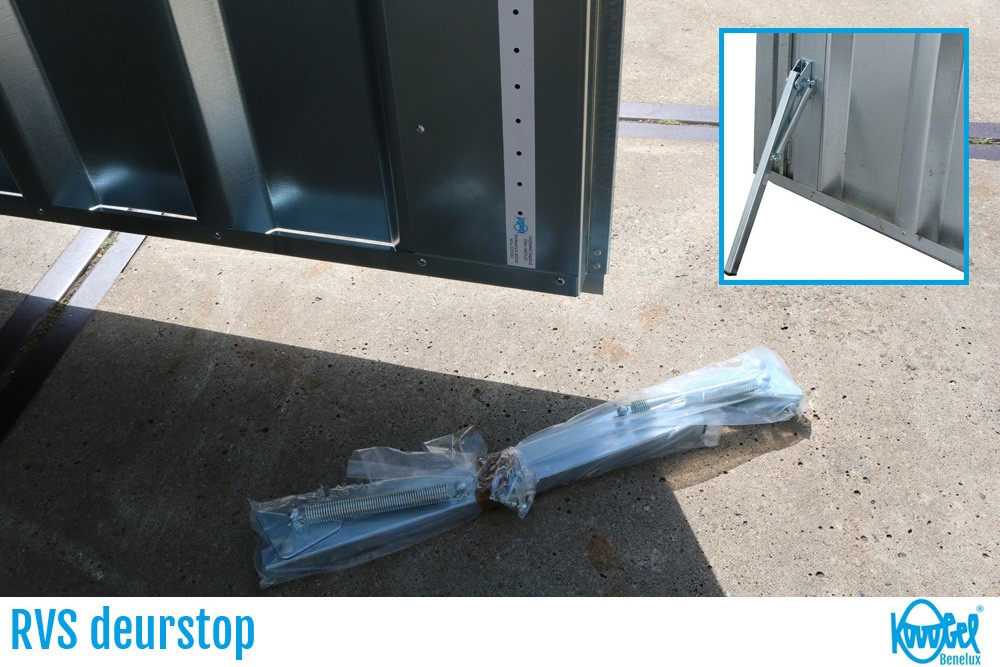 Materiaalcontainer - Enkele deur lange zijde - 5 meter - Afbeelding 9