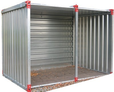 Materiaalcontainer - Open lange zijde - 3 meter - Afbeelding 2