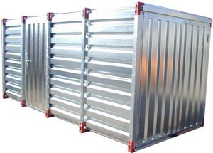 Materiaalcontainer - Enkele deur lange zijde - 5 meter - Afbeelding 3