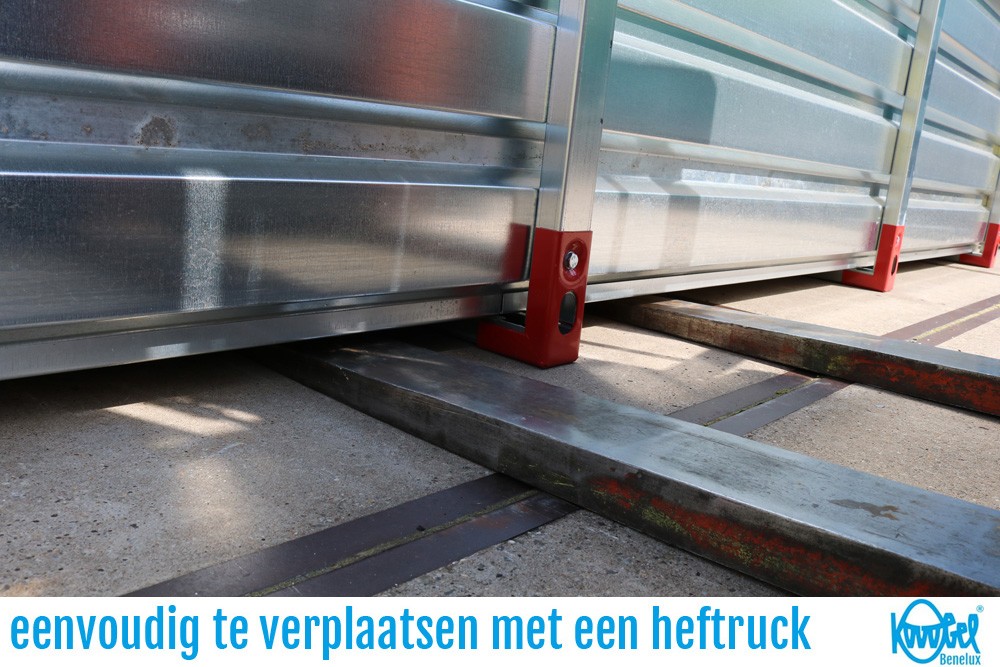 Materiaalcontainer Max 4 x 2,4 x 2,2 meter - Afbeelding 9