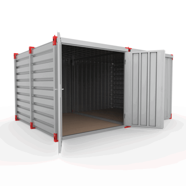 Magazijn grote opslagcontainer
