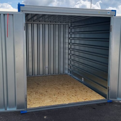 container 3m BLUE open