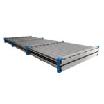 6 meter materiaalcontainer eco Line - Dubbele deuren korte zijde - Afbeelding 2