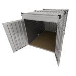 Materiaalcontainer Max+ 3 x 2,4 x 2,4 meter - Afbeelding 4