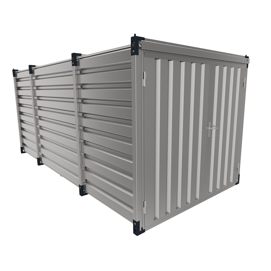 materiaalcontainer 5m HC basic-950 5 meter 240cm brede materiaalcontainer