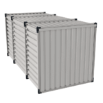 Materiaalcontainer Max+ 5 x 2,4 x 2,4 meter - Afbeelding 5