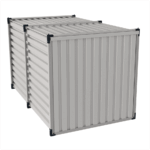 Materiaalcontainer Max+ 4 x 2,4 x 2,4 meter - Afbeelding 5