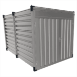 High Cube Wide Materiaalcontainer 4 meter