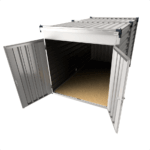 Materiaalcontainer Max+ 4 x 2,4 x 2,4 meter - Afbeelding 4
